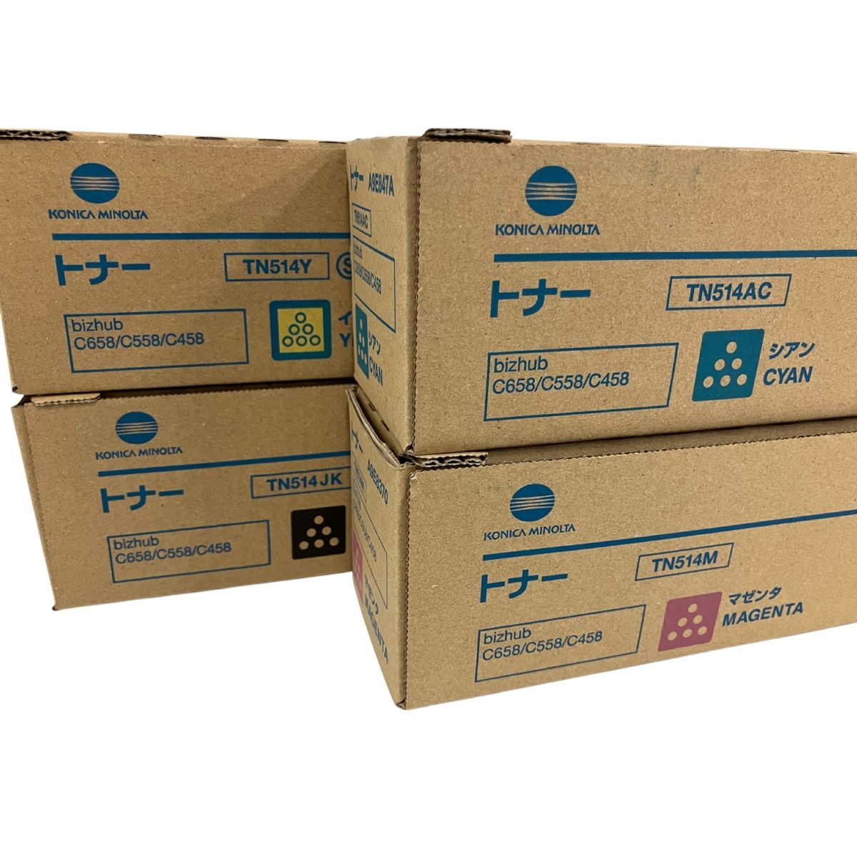 【新品未使用】コニカミノルタ 純正トナー TN514 4色13本セット コニカミノルタ TN514 4色トナー Konica Minolta Bizhub TN-514