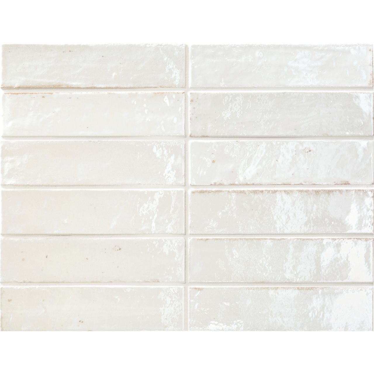 クロジョーロ 49枚 白 名古屋モザイク 壁 タイル マジョリカタイル ヴィンテージ感 イタリア産 玄関 キッチン 洗面 HRDEVELOPMENT_JP