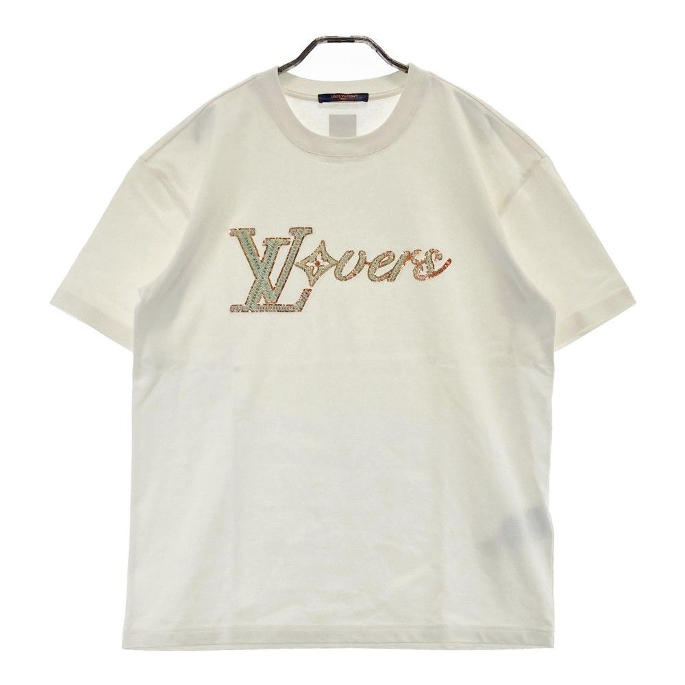 ルイヴィトン スタンプTシャツ ホワイト M レディース