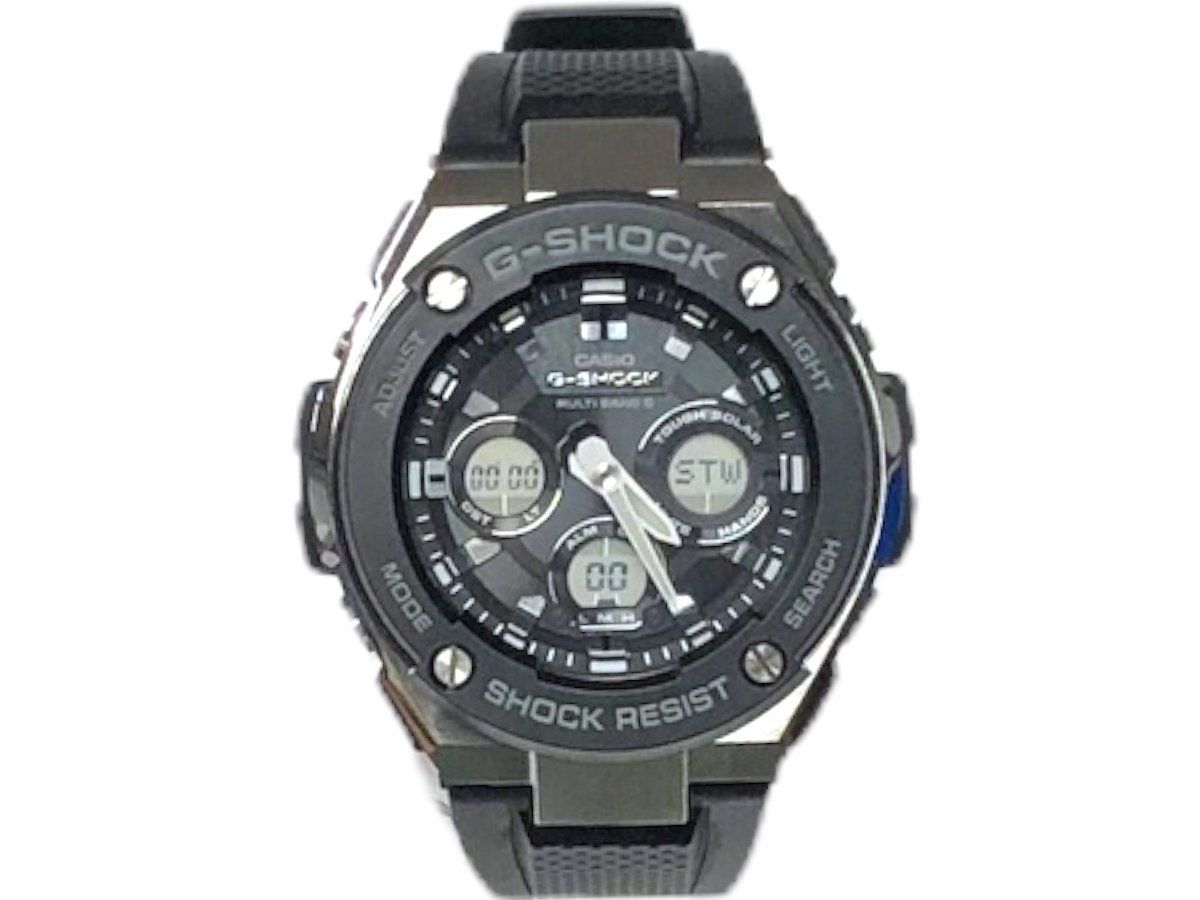 未使用 GST-W300-1AJF g-shock g-steel 黒 銀 | www.tecnoaprendo.es