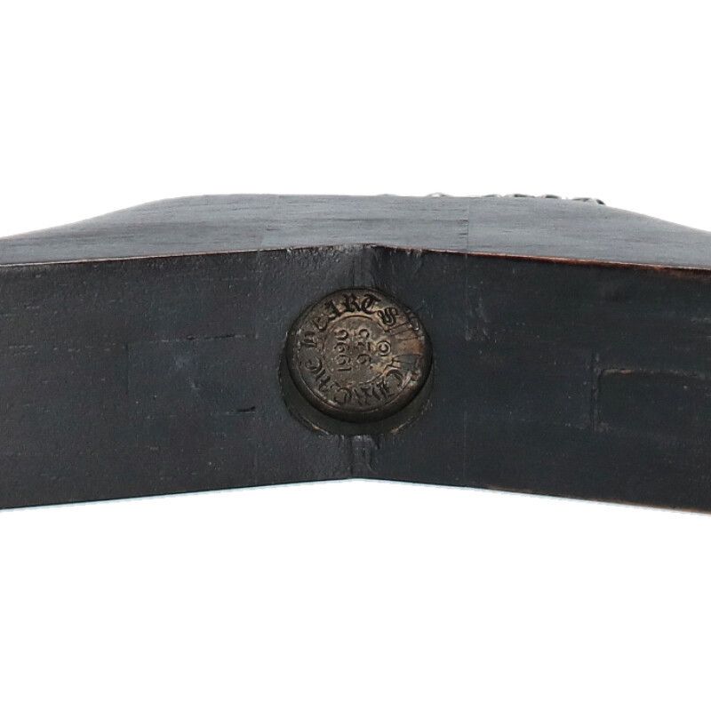 クロムハーツ   EBONY CLOTH HANGER スクロールフックエボニーコートハンガー 中古 SJ02 クロムハーツ EBONY CLOTH HANGER スクロールフックエボニーコート