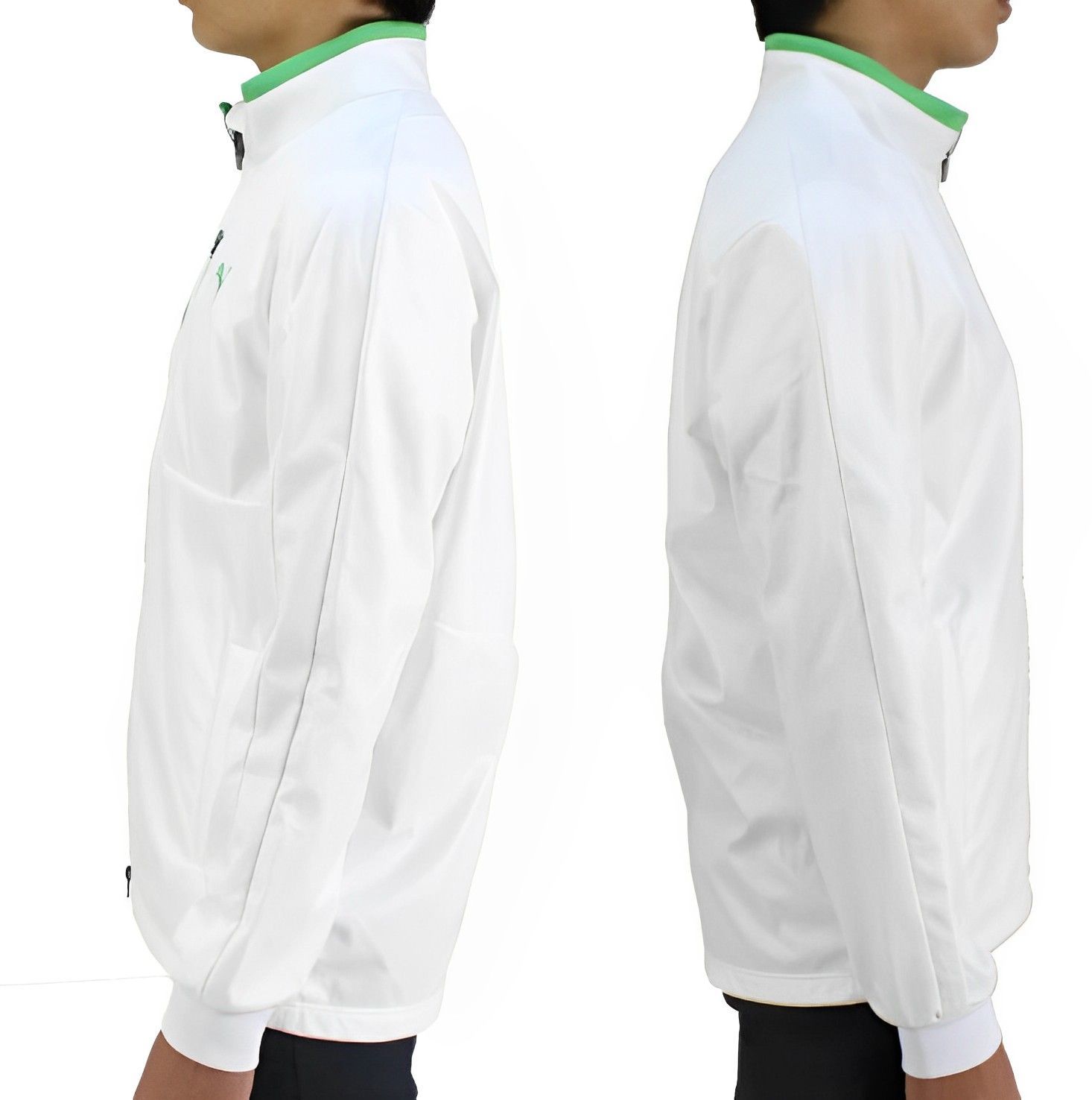 【プーマゴルフ】2WAY人気ボア×カモフラ総柄 長袖ゴルフブルゾンジャケットXL PUMA（プーマ） ゴルフウェア 長袖ウインドブレーカー 秋 冬 ゴルフ