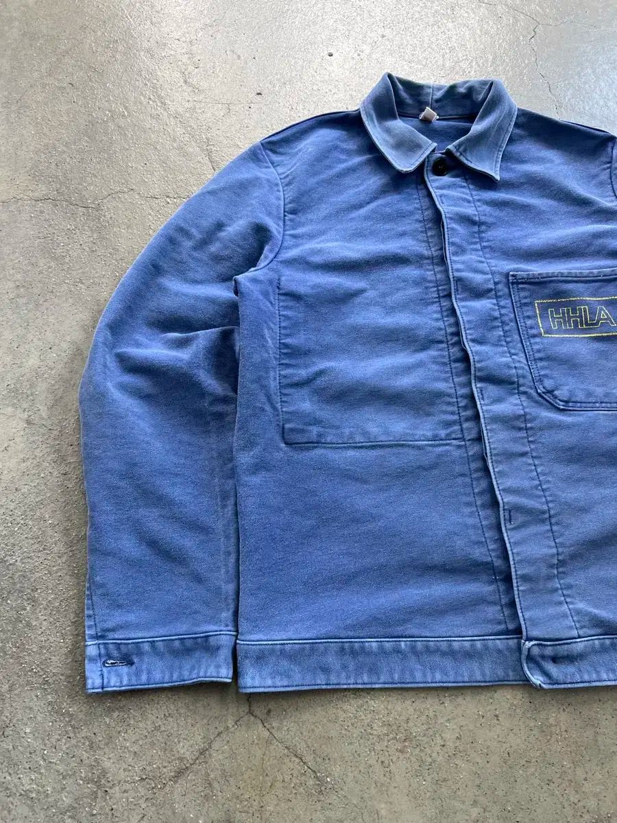 モールスキン　ヴィンテージ　ジャケット 50–60s France Vintage Vulcain Blue Moleskin Jac