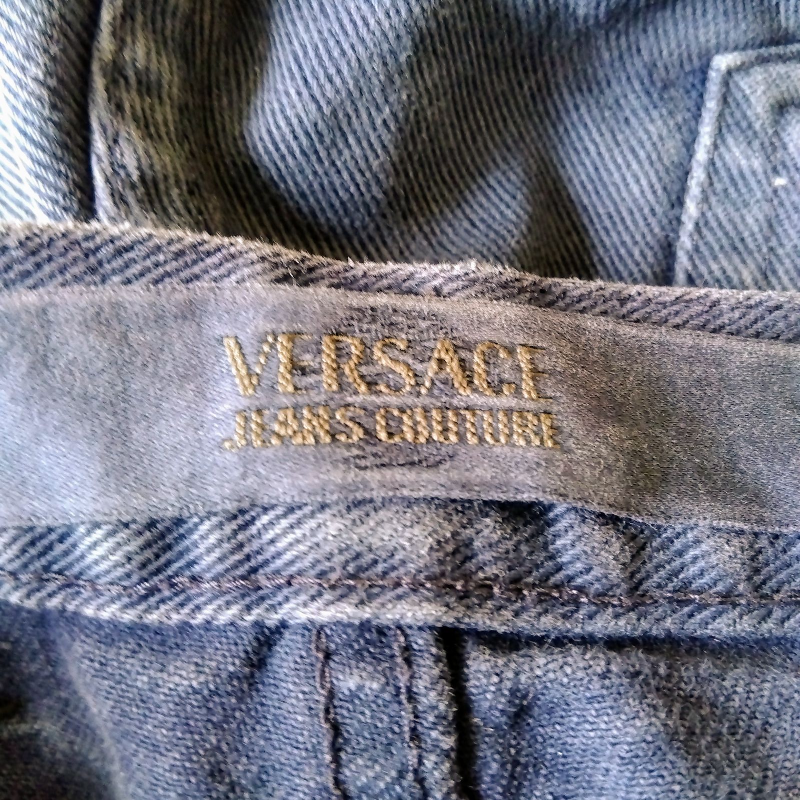 ヴェルサーチ VERSACE ジーンズ デニム ブルージーンズ ストレート 