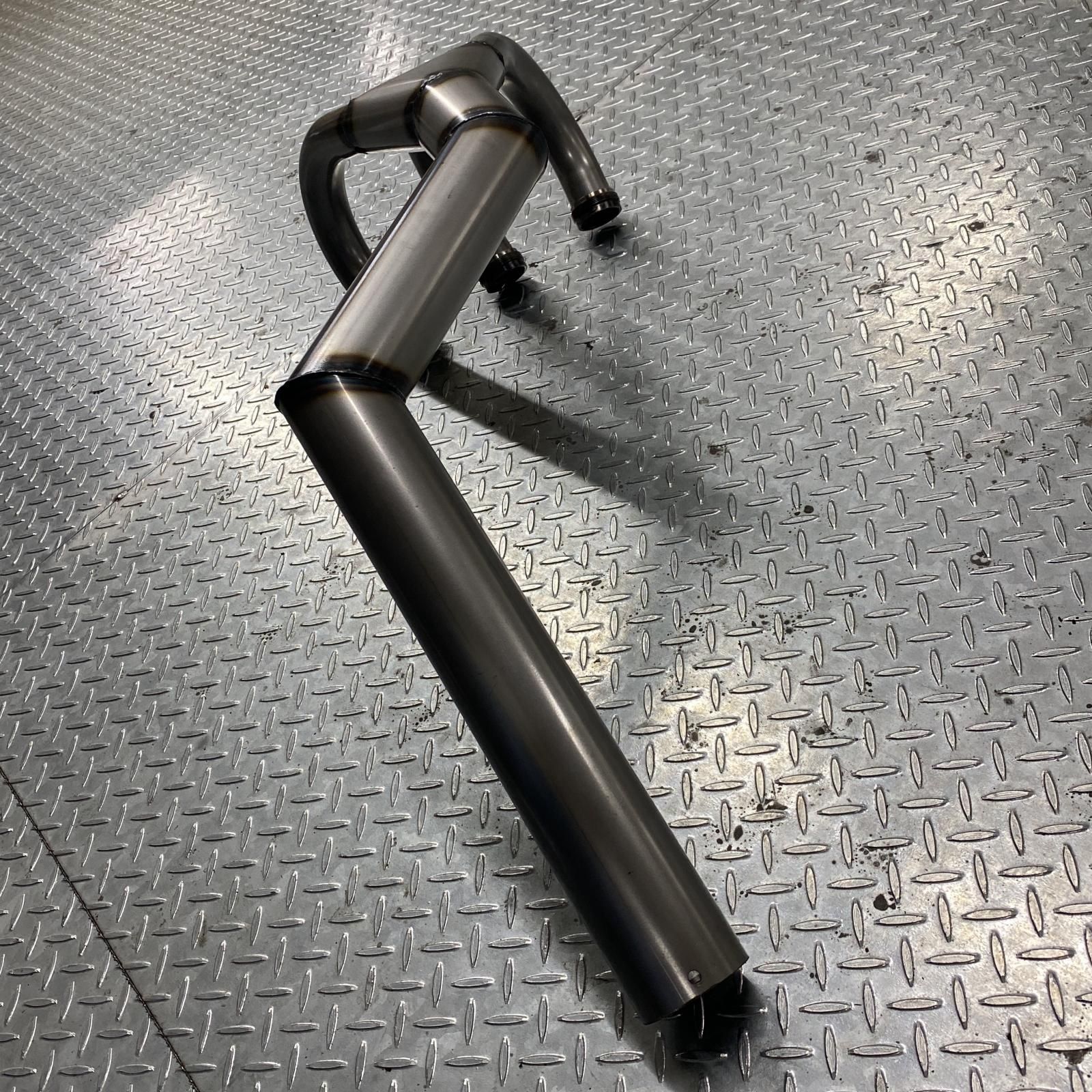 SUZUKI GT380 マフラー 塾長菅 未塗装 スズキ