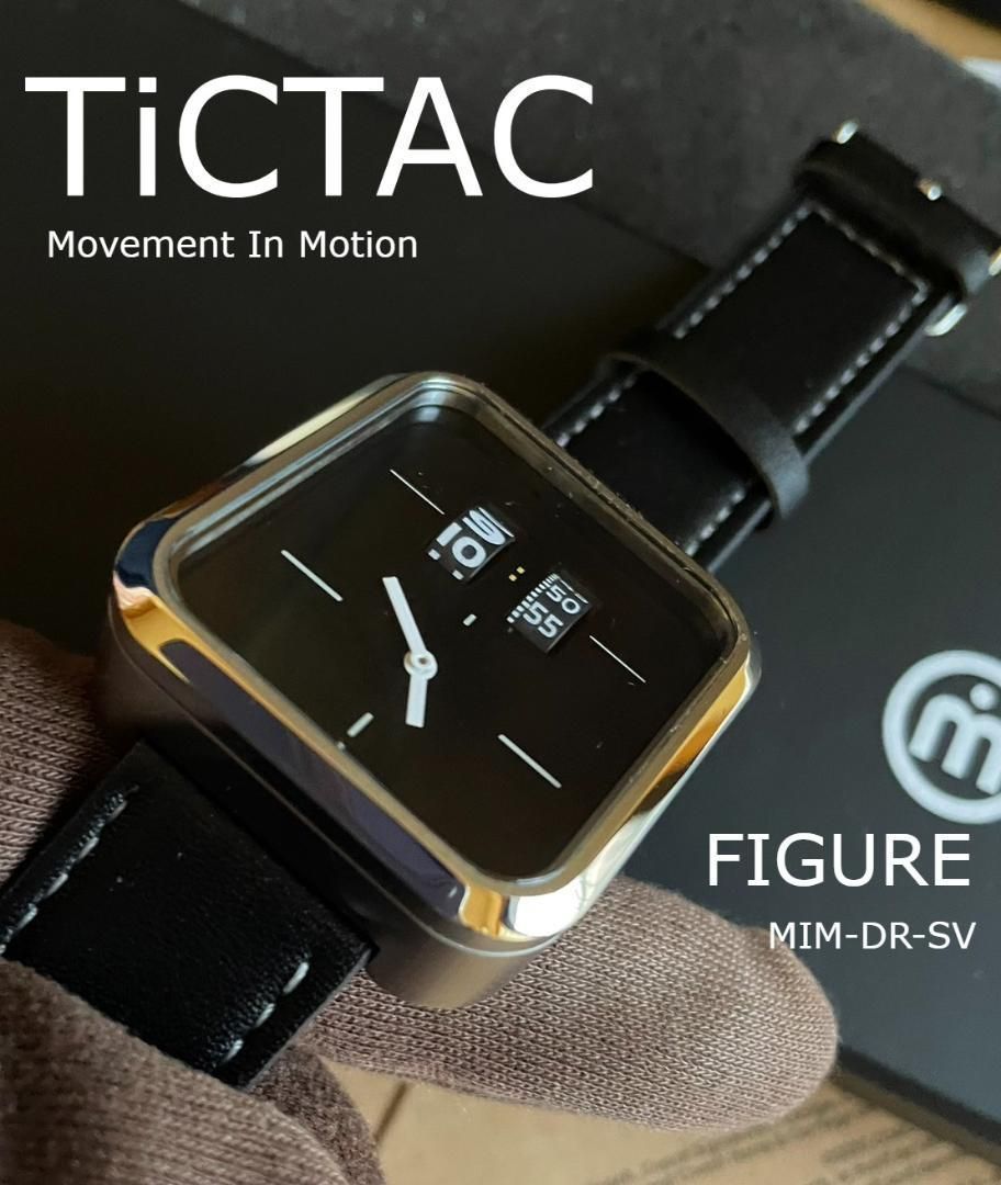 Tic Tac Movement in Motion MIM-DR-SVブラックMIM-DR-SVケース素材