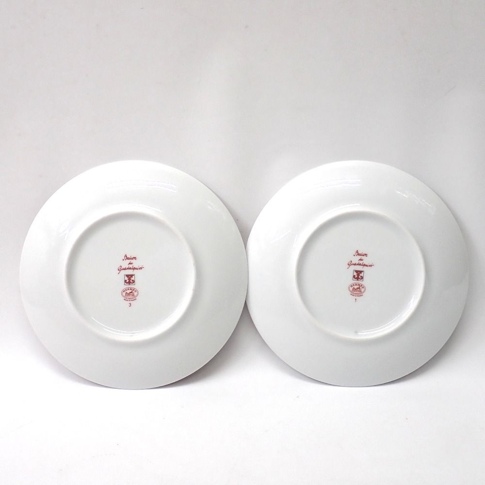 Ft619692 エルメス 皿 No.1 No.3 ガダルキヴィール パンプレート 約