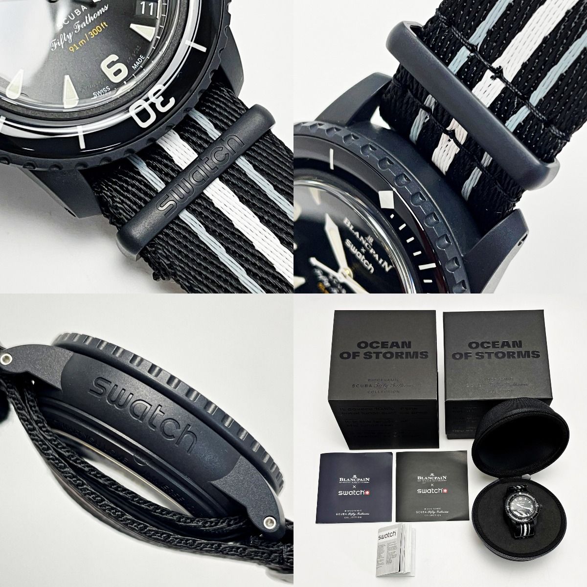 SWATCH スウォッチ BLANCPAINxSWATCH フィフティファゾムス