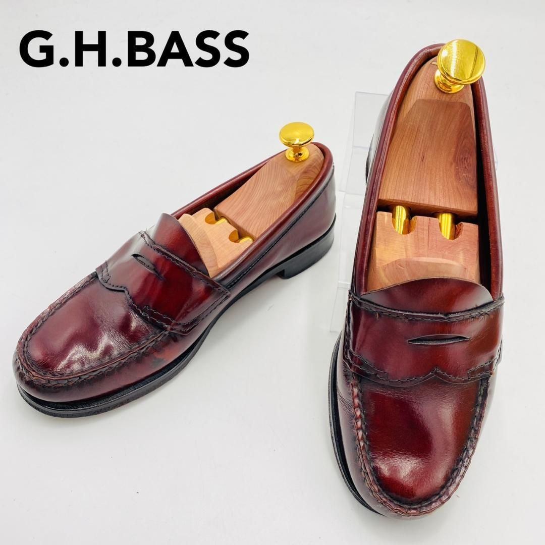 ★WEEJUNS ブラウン ローファーUK6★ G.H. Bass & Co. Weejuns Larkin タッセル ローファー | ブラウン