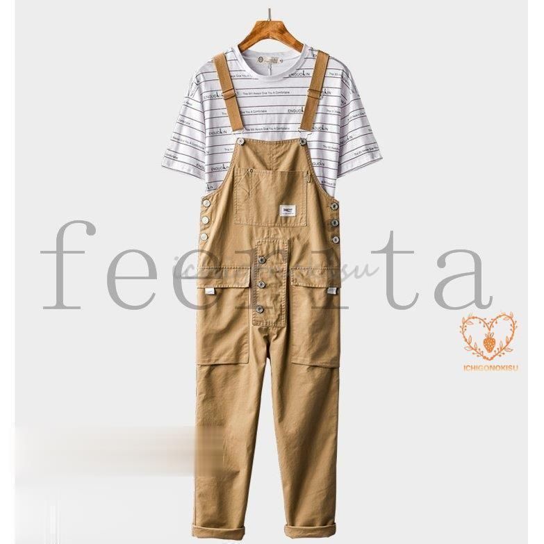 THRIFT STANDARD　ツナギ　オールインワン　デニム　リペア加工　L THRIFT STANDARD ツナギ オールインワン デニム リペア加工 L