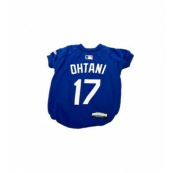 ドジャース 大谷Tシャツ ブルー XL SHO-4014B-XL ペット用品