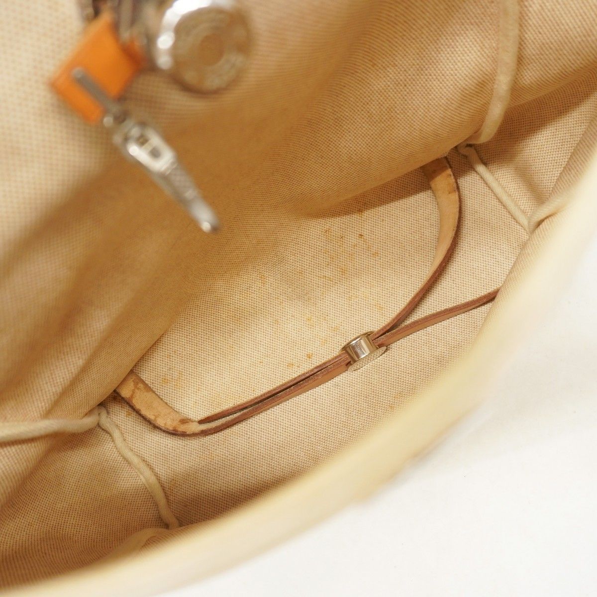 5ge6573-h】エルメス リュック・デイパック エールラインアドPM トワル  