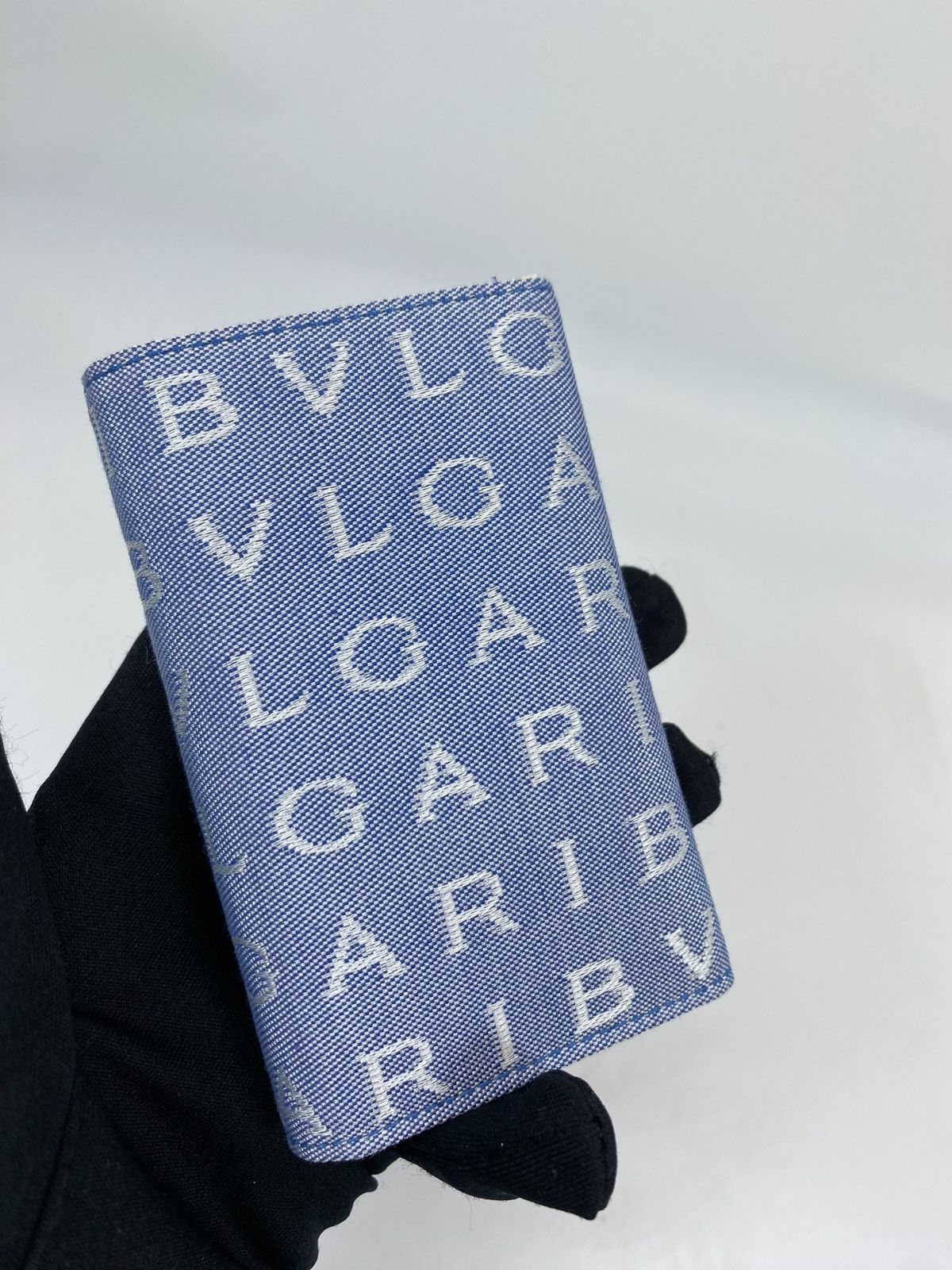 BVLGARI ブルガリ 6連キーケース キャンバス生地 6837 BVLGARI ブルガリ 6連キーケース キャンバス生地 管理番号：6837
