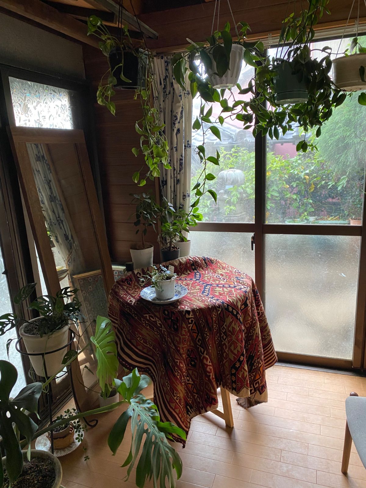 袋状 のオリジナル細かい織りと柄総草木染是非手に入れてください