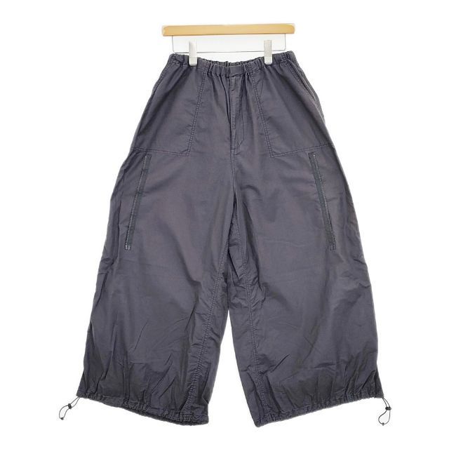 maturely パラシュート イージーパンツ 定価23100円 13-24-0357-452 パンツ 24SS ネイビー レディース マチュアリー 5-1004G∞