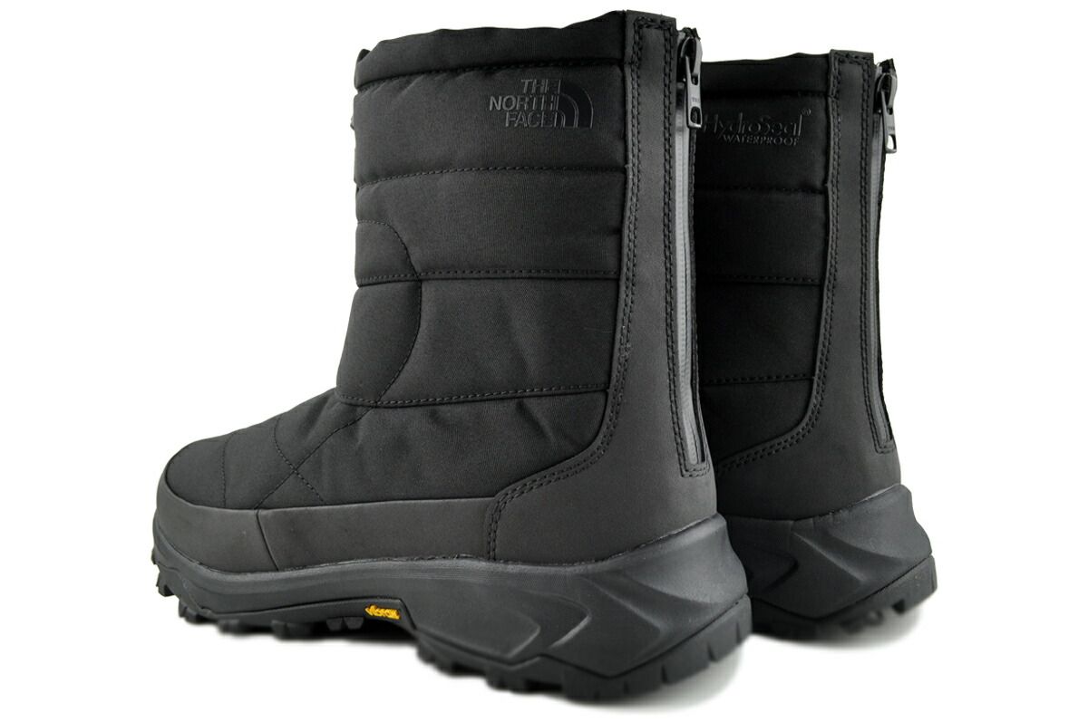 ザ ノース フェイス ヌプシ ブーティー WP バックジップ ブラック THE NORTH FACE NUPTSE BOOTIE WP BACKZIP TNF BLACK|TNF BLACK nf52577-kk WWW_MORNINGWALKER_COM