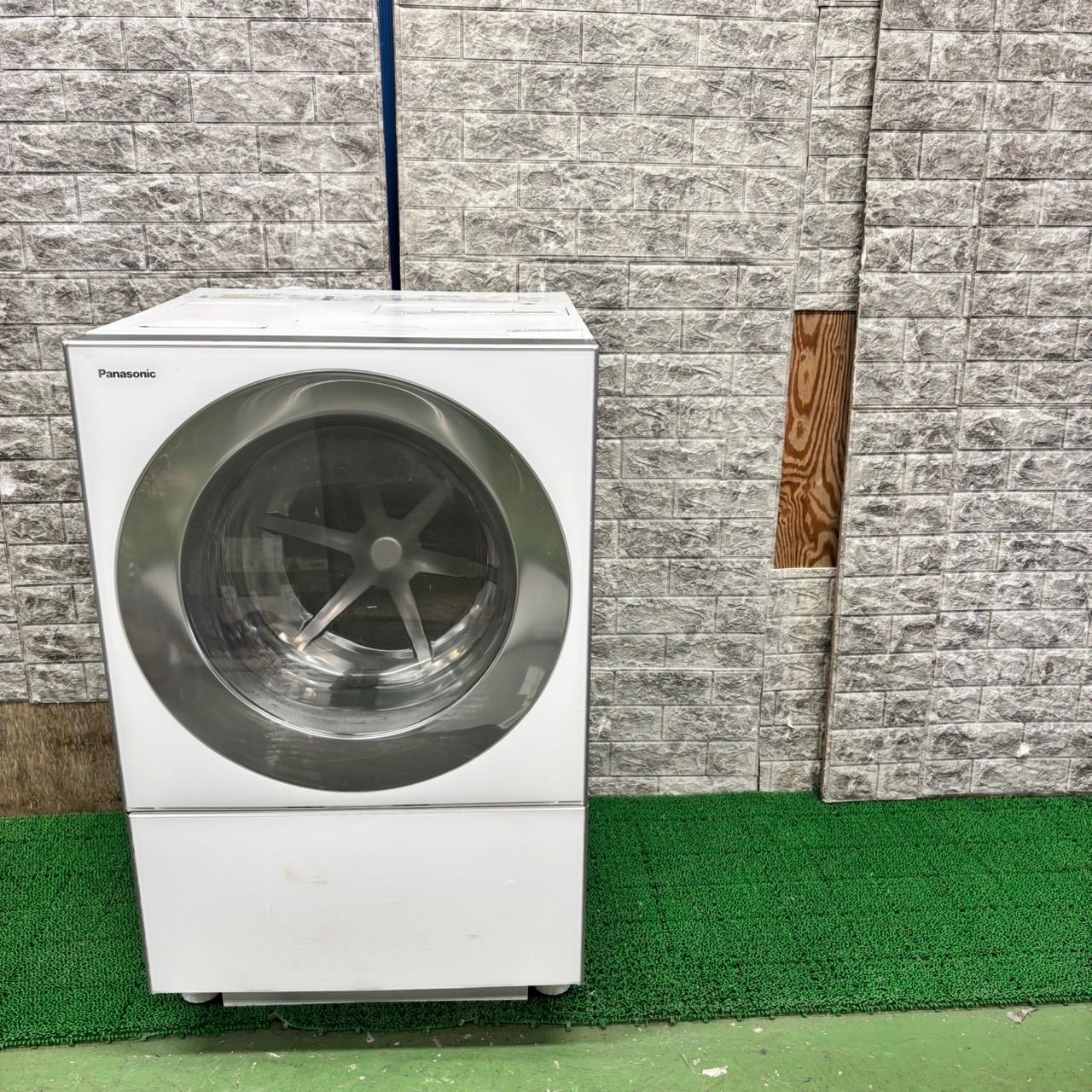 642 Panasonic ドラム式洗濯機 乾燥付き 10 5kg 洗剤自動投入 左開き ホワイト