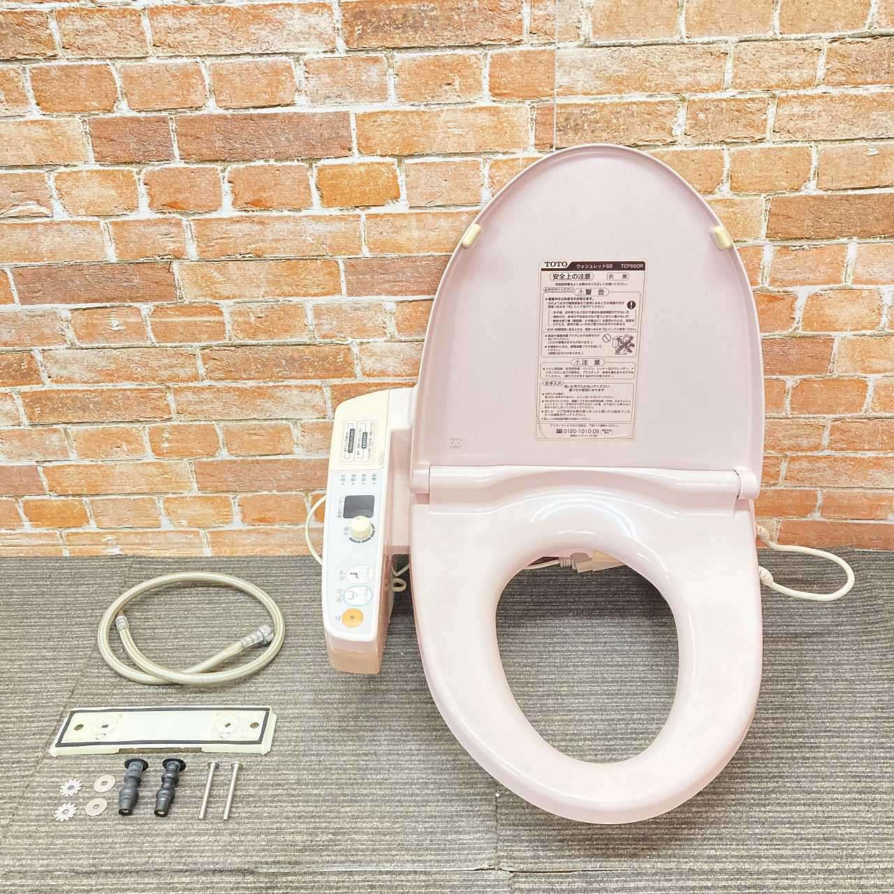 品 TOTO 電気温水便座 ウォシュレット シャワートイレ TCF660R SR2 パステルピンク 3J091807
