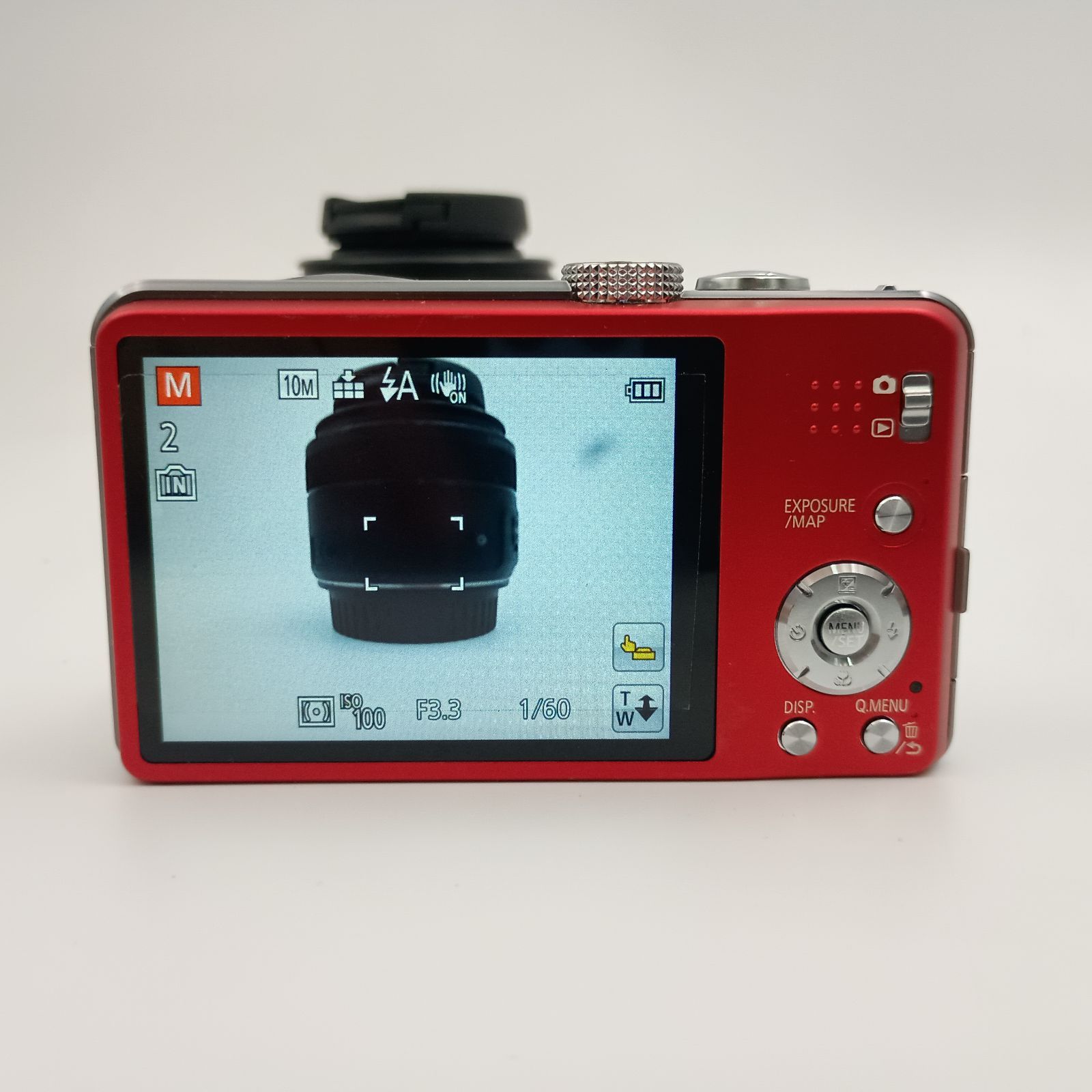 LUMIX DMC-TZ30 コンパクトデジタルカメラ レッド Amazon | パナソニック デジタルカメラ ルミックス TZ30 光学20