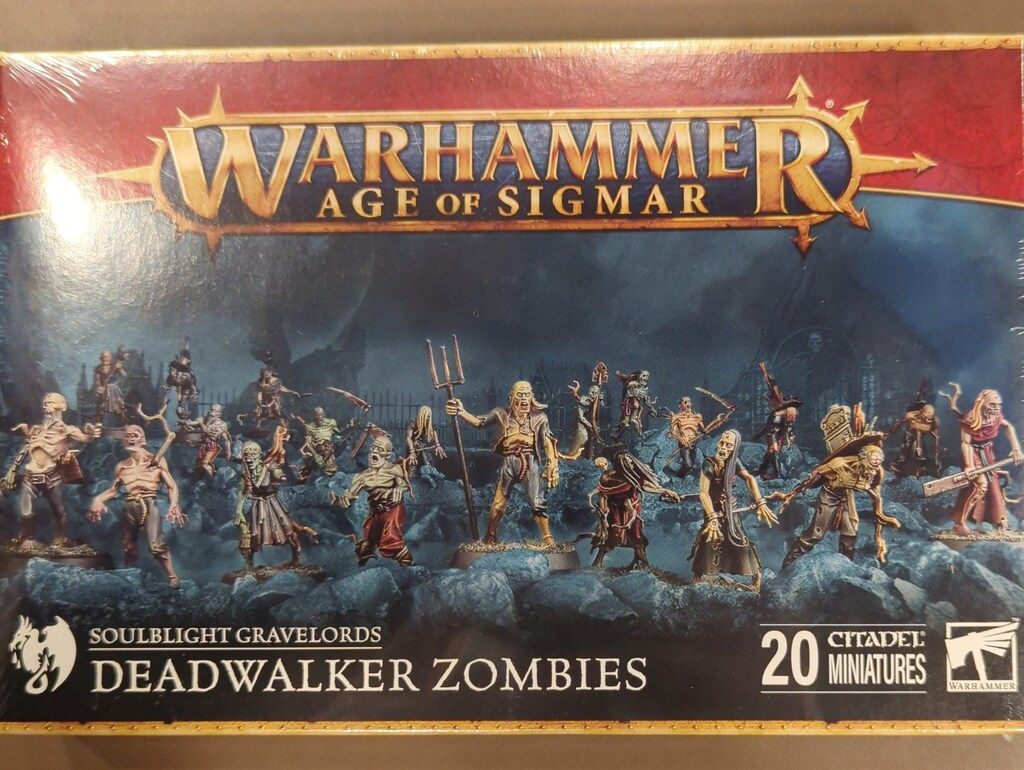 GAMES WORKSHOP WARHAMMER AGE OF SIGMAR SOULBLIGHT GRAVELORDS Deadwalker Zombies
