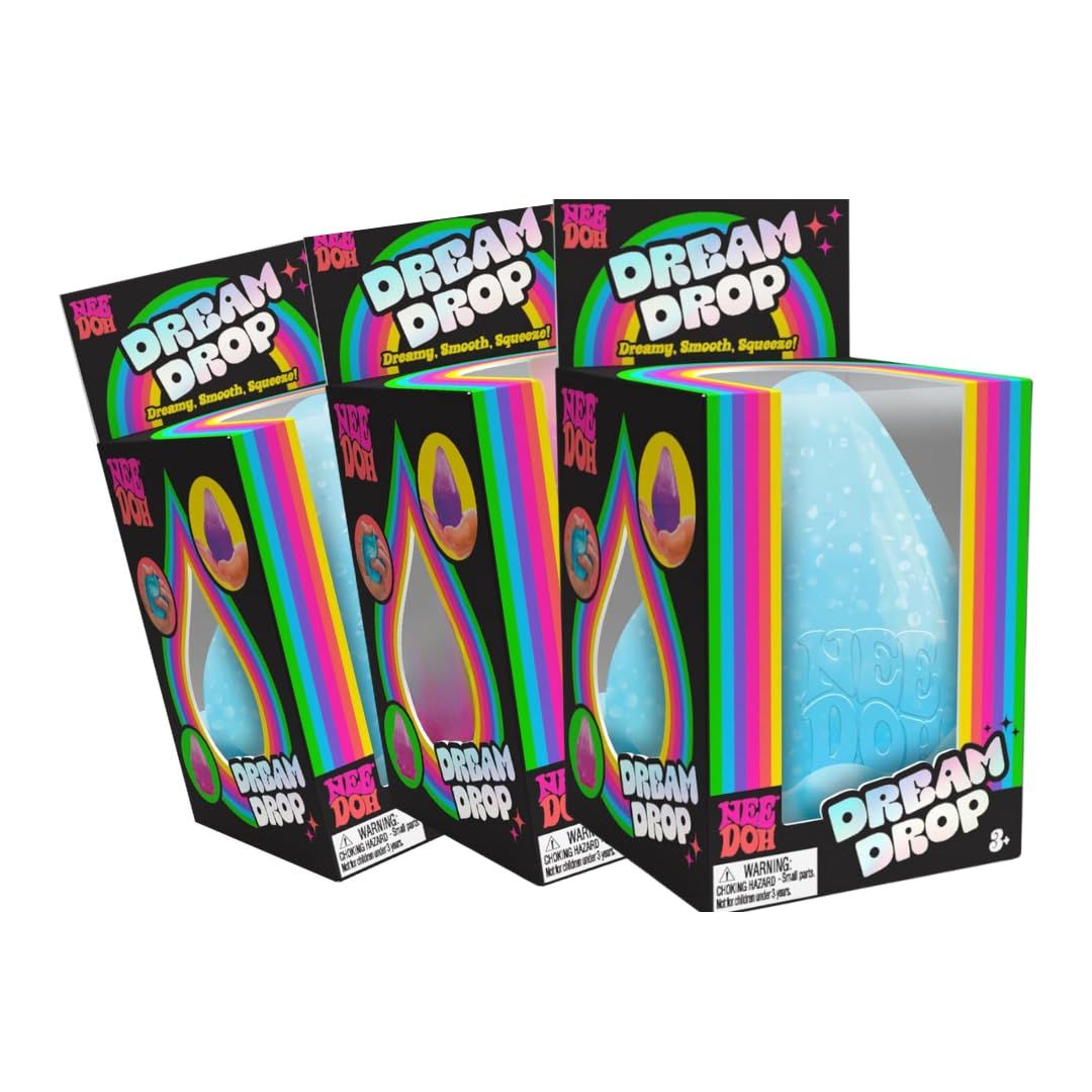 Schylling NeeDoh ドリームドロップ - グルーヴィーグーフィリング付き