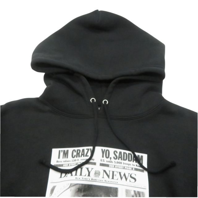 KRHYME DENIMメンズパーカーXL 新品未使用 KRHYME DENIM HOODIE BLACK サイズXXL クライム デニム
