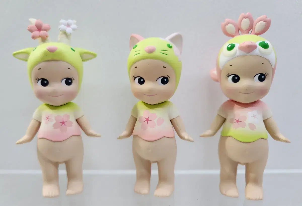 桜 ソニーエンジェル (ヨングリーン) 3 犬セット