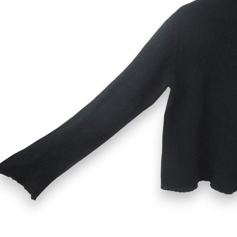 美品 humoresque ユーモレスク turtleneck ラムウール×カシミヤ タートルネック 長袖 ニット セーター サイズ38 ネイビー系 レディース 古着 中古 美品 humoresque ユーモレスク turtleneck ラムウール×カシミヤ