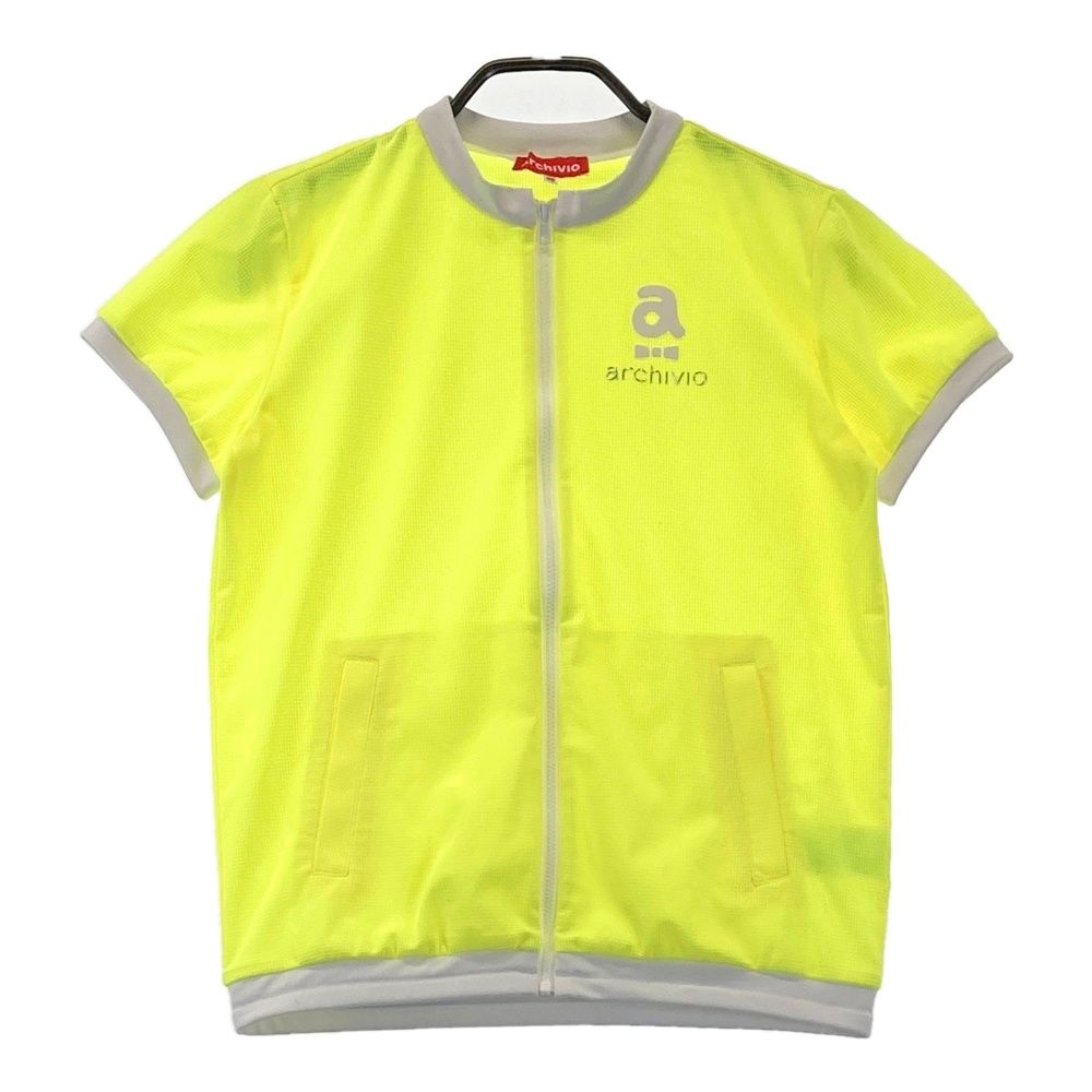 archivio 36(S)サイズ サイズ：36 ARCHIVIO アルチビオ 半袖 メッシュ ジップジャケット
