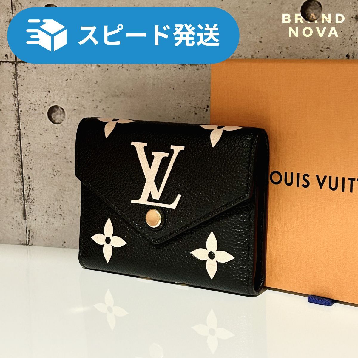 LOUIS VUITTON ルイ・ヴィトン ポルトフォイユ・ヴィクトリーヌ バイカラー財布 - メルカリ