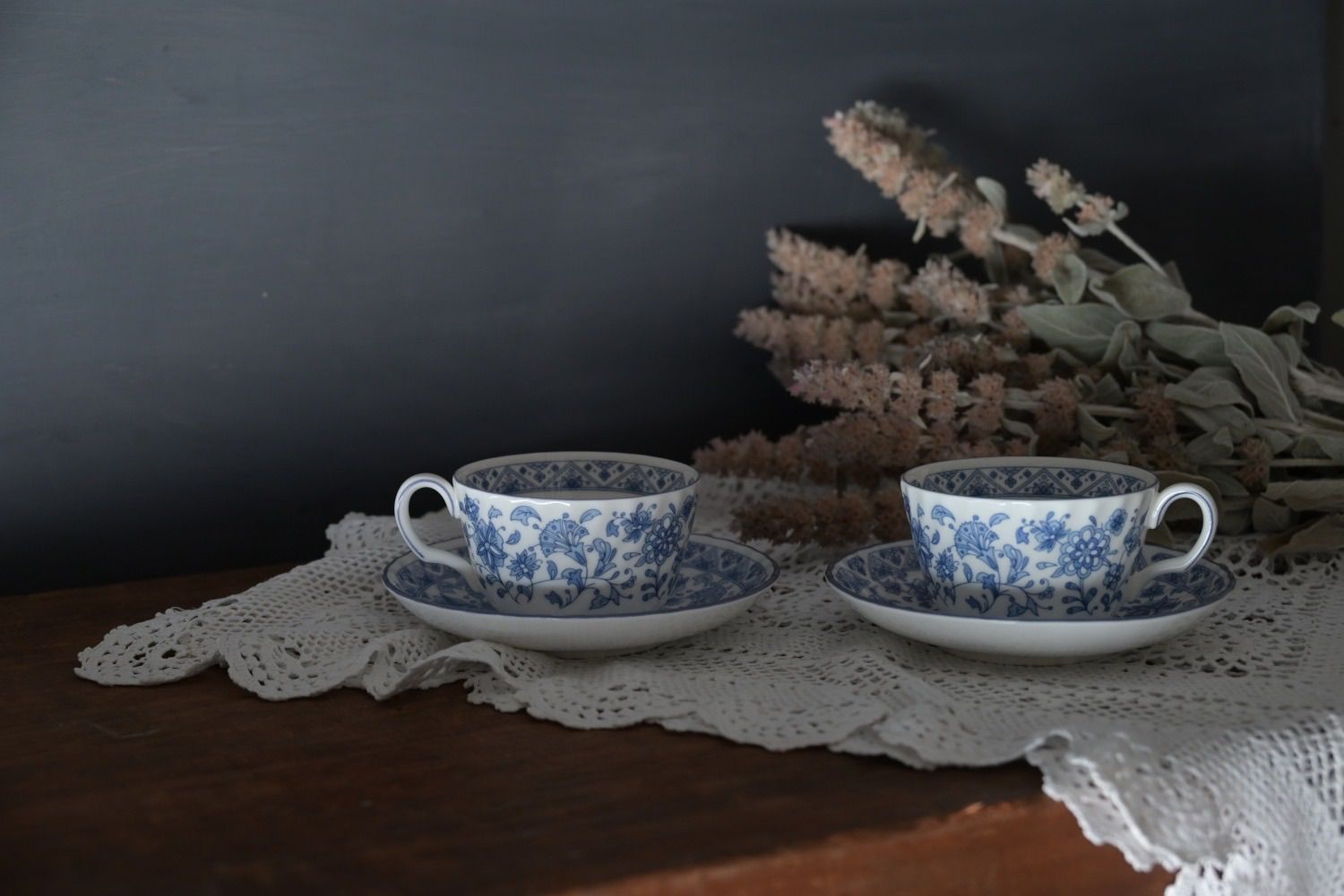 ミントン シャリマー 2客セット ミントン シャリマー カップ&ソーサー