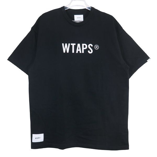 関送込! WTAPS SIGN 半袖 クルーネック Tシャツ ロゴプリント WTAPS ダブルタップス 24SS SIGN/SS/COTTON.TSSC 241ATDT-CSM22