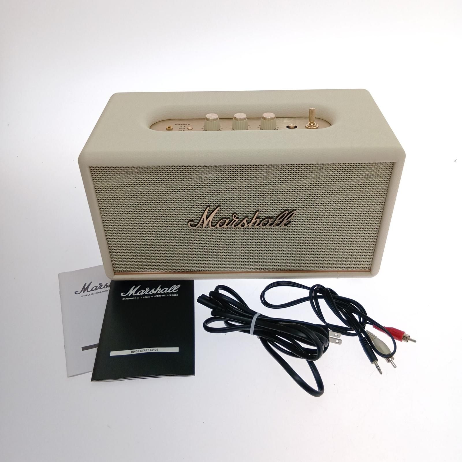 Marshall ワイヤレススピーカー Stanmore III クリーム マーシャル / Marshall | STANMORE Ⅲ Bluetooth Cream