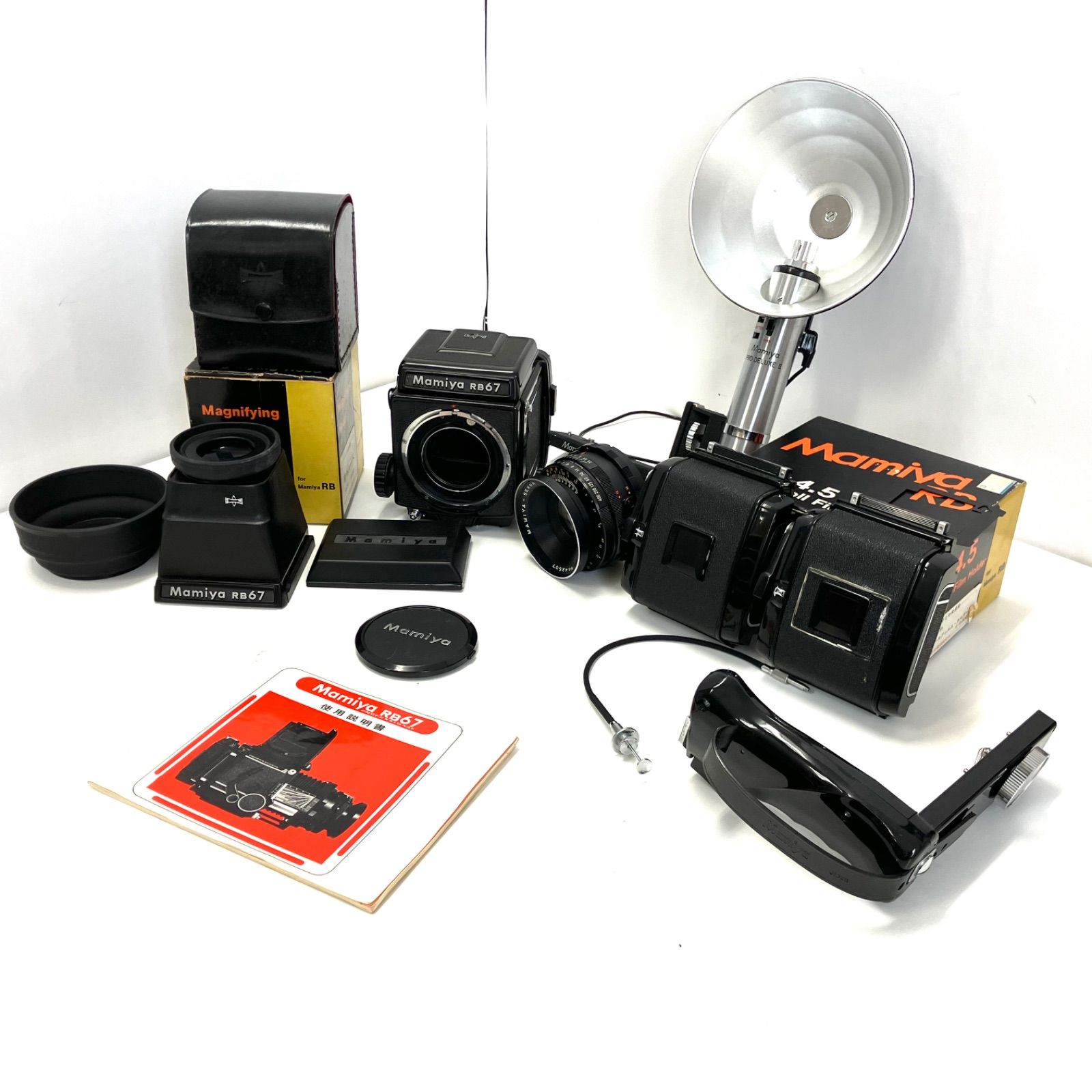 481006】 MAMIYA RB67 Pro SEKOR F3.8 127mm レンズ 一式セット