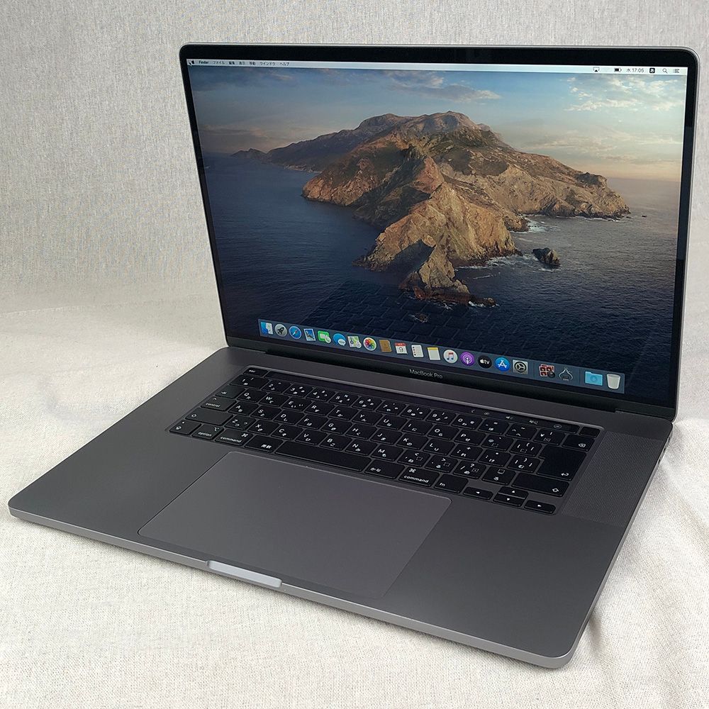 【本体のみ】Apple MacBook Pro (16インチ， 2019)【Touch Bar・i9・Radeon Pro 5500M・64GB・SSD2TB】A2141 EMC3347/LT-241507（266370）