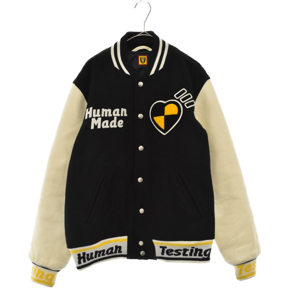 HUMAN MADE (ヒューマンメイド) 19AW VARSITY JACKET アームレザー  