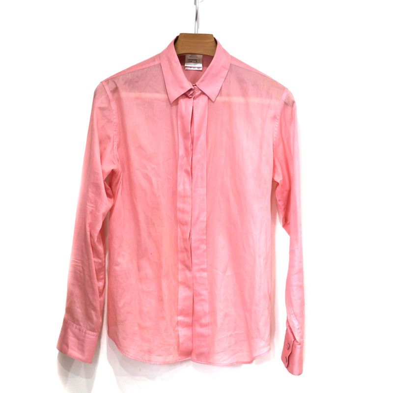 楠本質店/元住吉】シャネル/CHANEL コットンシャツ シースルー ピンク