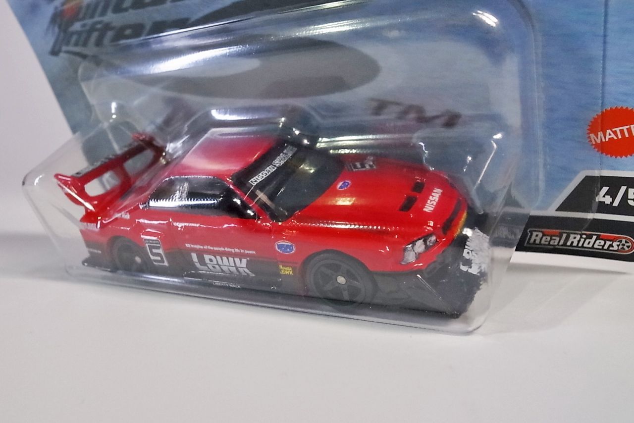 ホットウィール　リバティーウォーク LBWKシルエット スカイラインER34 HOT WHEELS PREMIUM 1/64スケール「LB-ER34 Super Silhouette