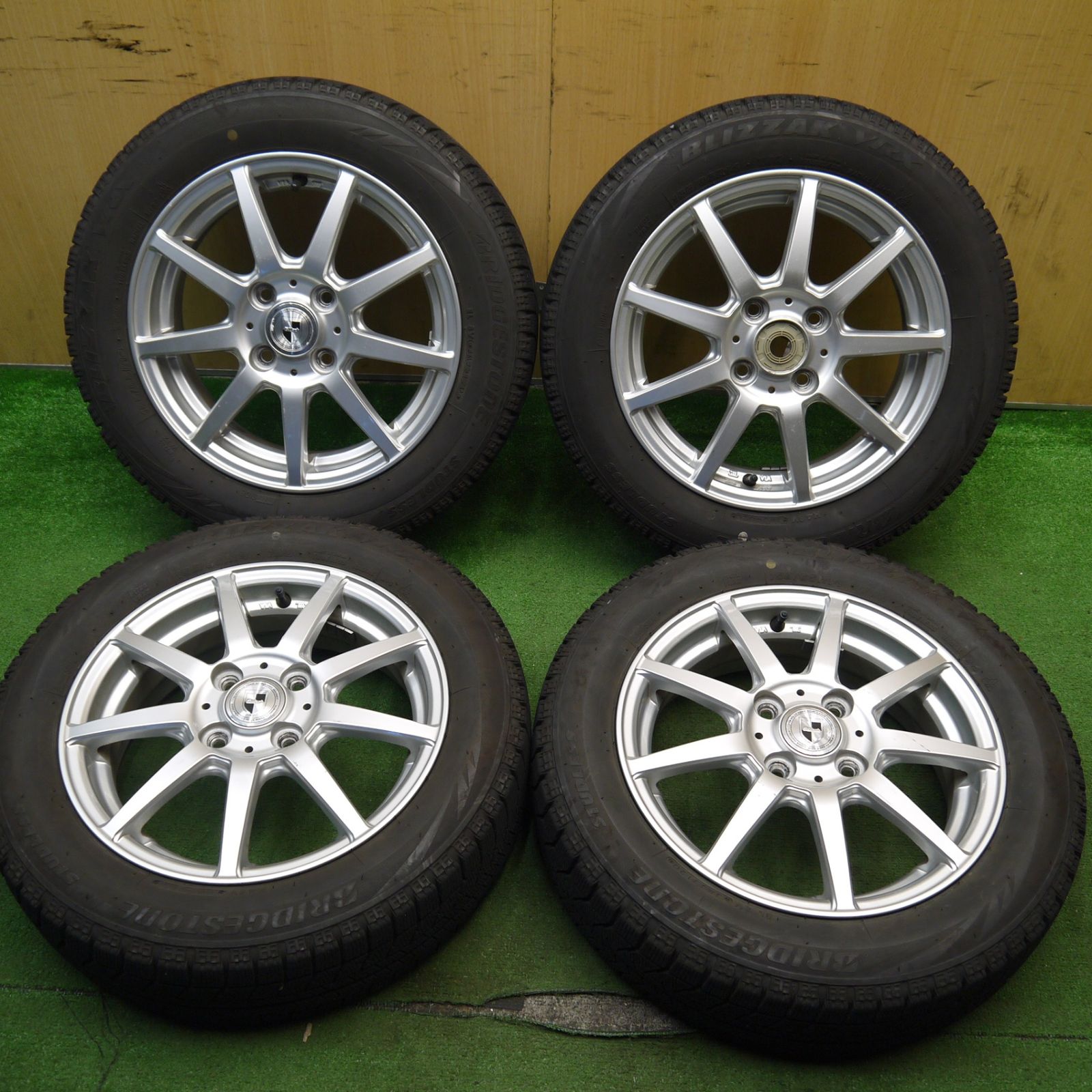 4本価格 スタッドレス 155|65R14 ブリヂストン ブリザック VRX GMach 14インチ PCD100|4H 5051908Hス