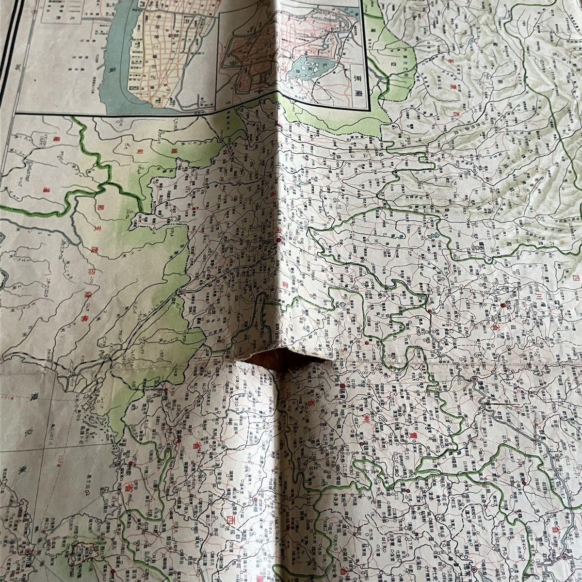 最許支那大地図（満洲国地図）昭和12年 最許支那大地図（満洲国地図）昭和12年 - メルカリ