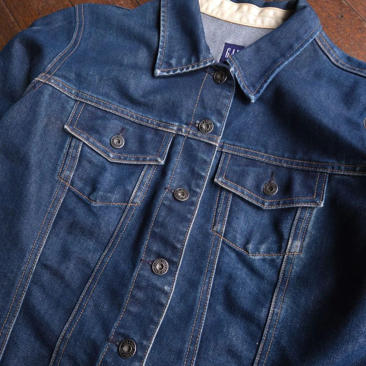 OLD GAP オールドギャップ デニムジャケット Gジャン ブルー ユニ 