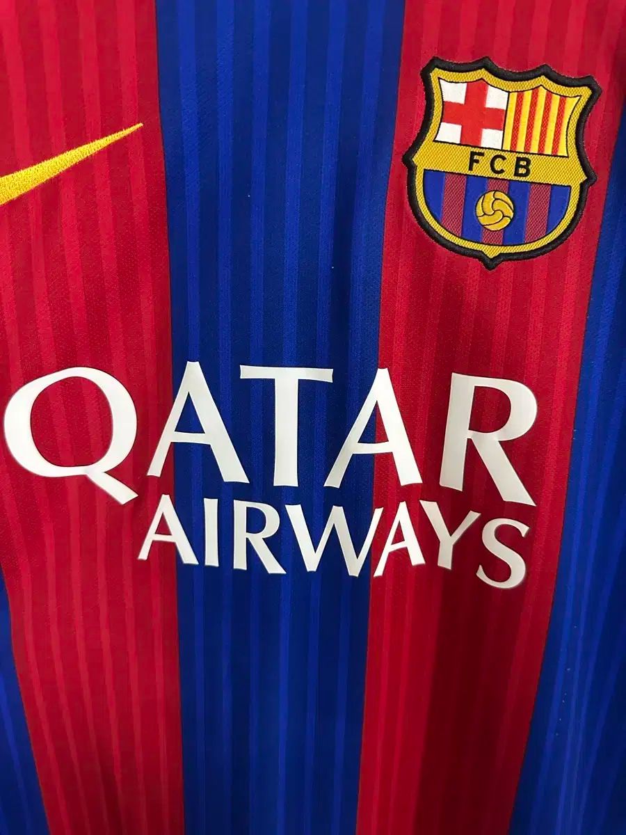 バルセロナ 16/17長袖 シャツ 10番 メッシ｜FCバルセロナ メッシ 背