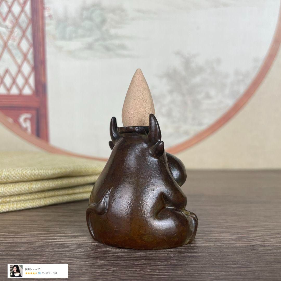銅器 仏手倒流香 茶台 机 事務室 薫香炉 装飾品 工芸品 置物 銅器 仏手倒流香 茶台 机 事務室 薫香炉 装飾品 工芸品 置物