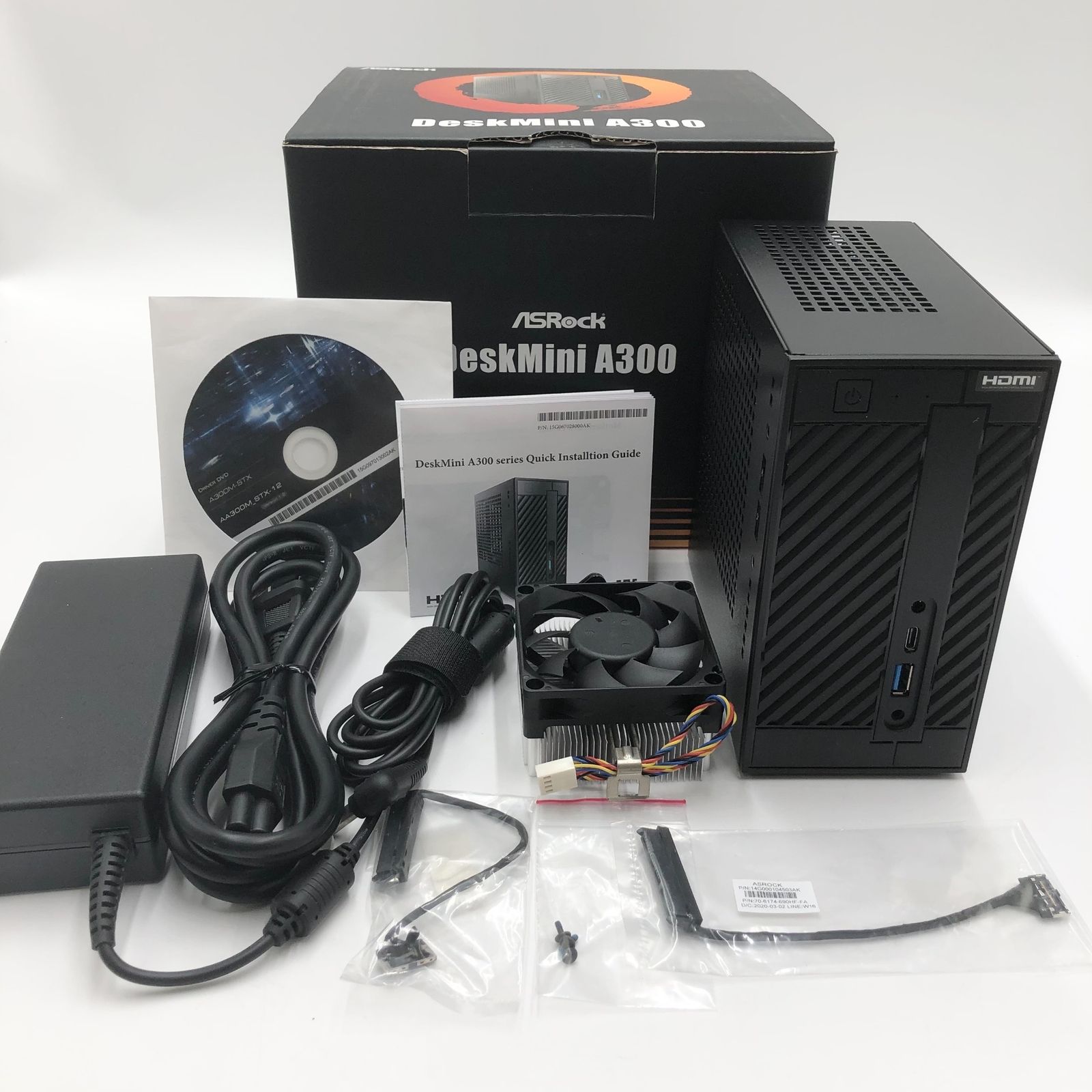 ASRock AMD A300 チップセット搭載 Mini-STX マザーボード A300M