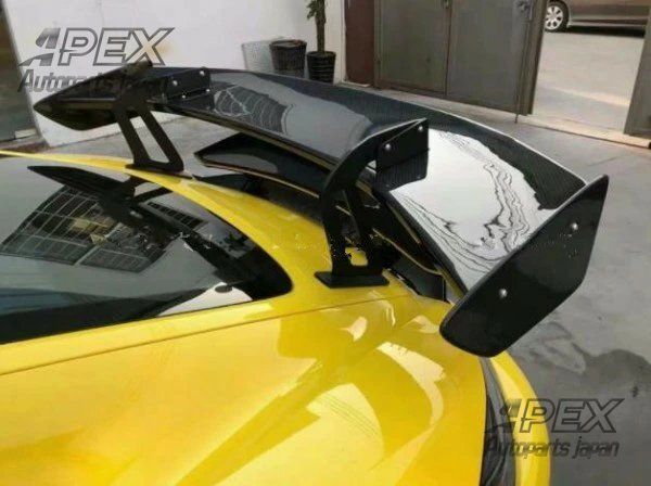 ポルシェ ケイマン 981 2012 - 2016年 高品質 カーボン リア トランクスポイラー リアウイング リアスポイラー 外装カスタム