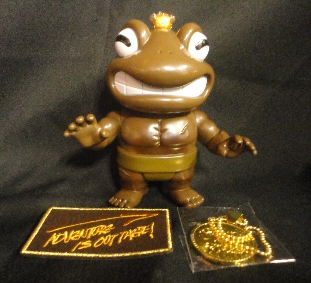 GOCCODO ゴッコ堂 ガマの海 ソフビ リアルヘッド 真頭玩具 ゴッコ堂