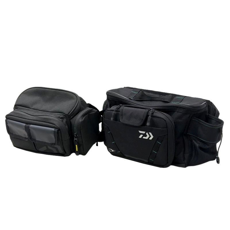 DAIWA - 2点セット DAIWA ダイワ ヒップバッグ エメラルダス ヒップバッグ(D)/ヒップバッグ LT(D) エギングバッグ ブラック 【中古品】 22506K149 2点セット DAIWA ダイワ ヒップバッグ エメラルダス ヒップ