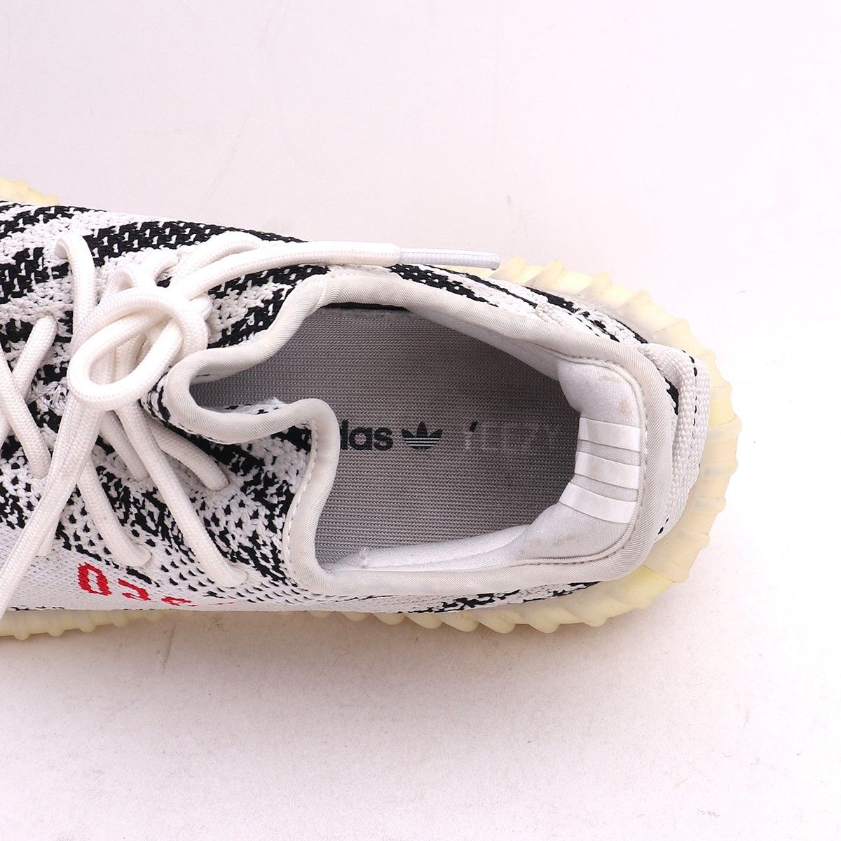 27.5cm ADIDAS YEEZY BOOST 350 ZEBRA - メルカリ