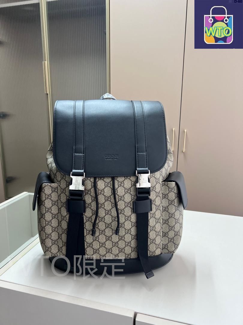 ファッション GUCCI ショルダーバッグ ブラック/ベージュ-WTO