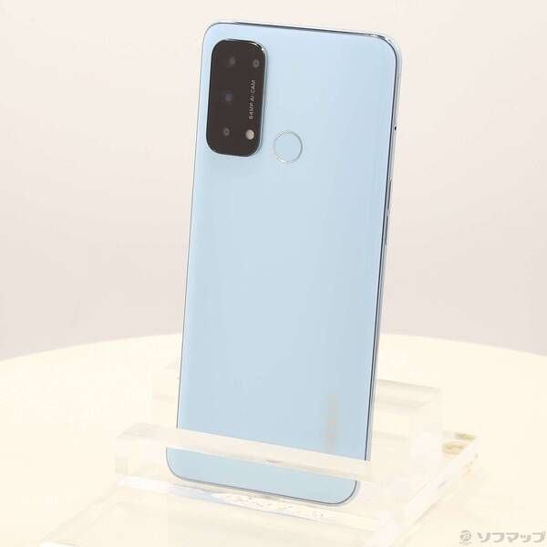 OPPO - 【中古品】OPPO Reno5 A A101OP アイスブルー 中古品〕 OPPO Reno5 A 128GB アイスブルー A101OP Y!mobile SIM